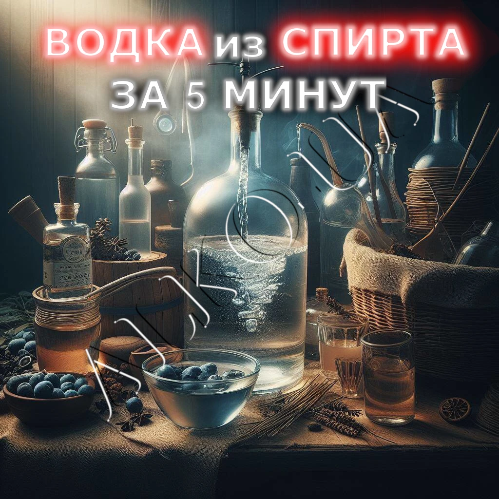 Как сделать водку из спирта (этилового или медицинского)