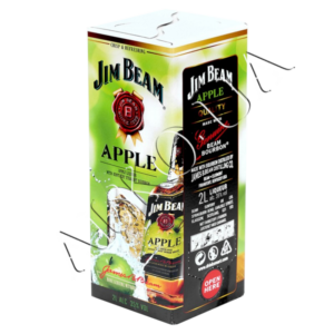 Виски Джим Бим Яблоко (Jim Beam Apple) 2л в тетрапаке